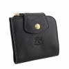 イル ビゾンテ IL BISONTE 二つ折り財布 メンズ レディース ブラック SMW175 PV0005 BK128B NERO