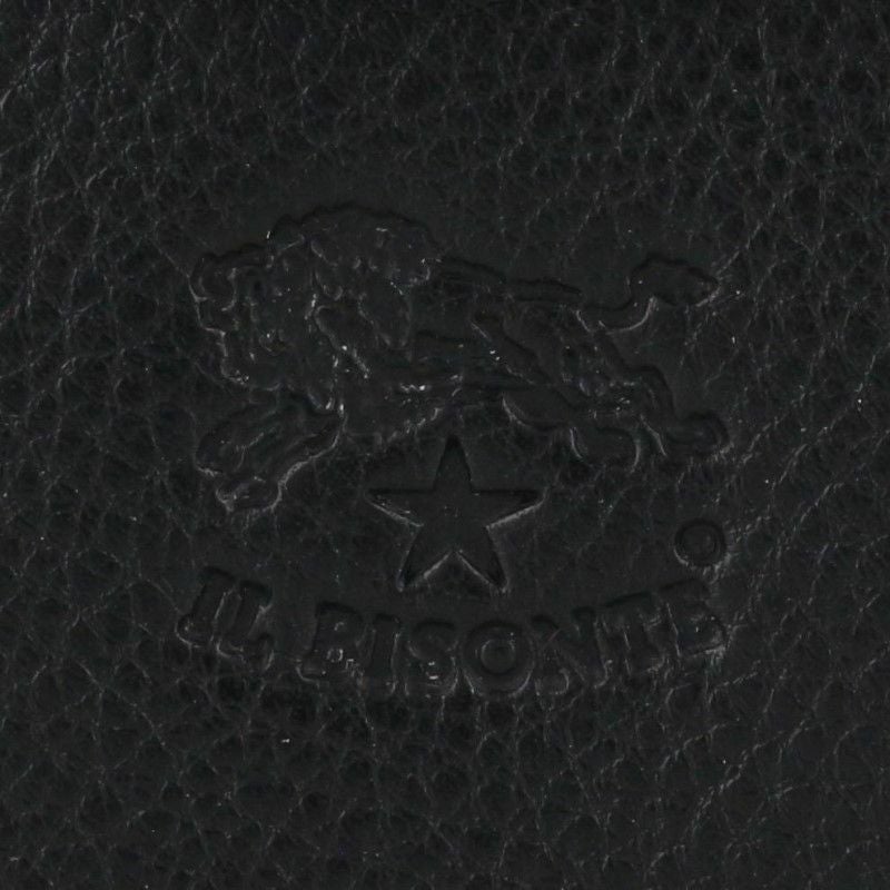 イル ビゾンテ IL BISONTE 二つ折り財布 メンズ レディース ブラック SMW175 PV0005 BK128B NERO