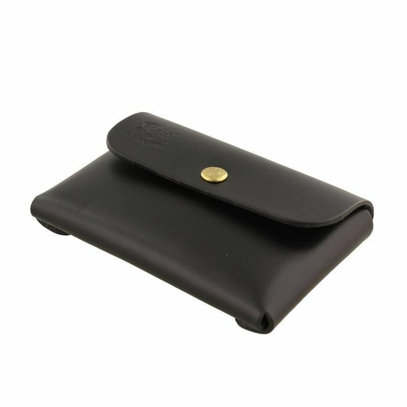 イル ビゾンテ IL BISONTE カードケース メンズ レディース ブラック SCC032 PG0001 BK109B NERO