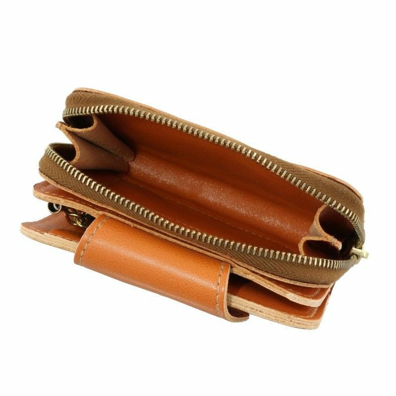 イル ビゾンテ IL BISONTE キーケース メンズ レディース ブラウン