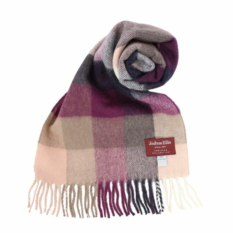 ジョシュアエリス Joshua Ellis マフラー レディース ワインレッド RWC