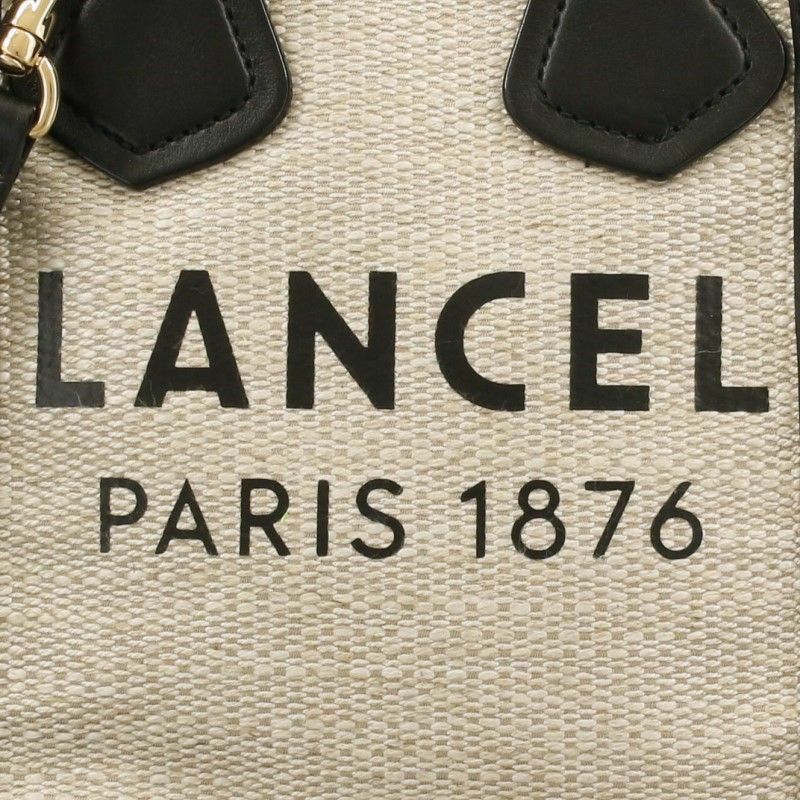 ランセル LANCEL トートバッグ ショルダー レディース ブラック A12334 8A NATURAL BLACK