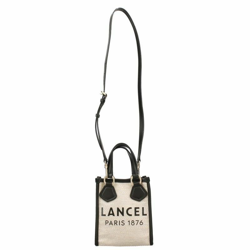 ランセル LANCEL トートバッグ ショルダー レディース ブラック A12334