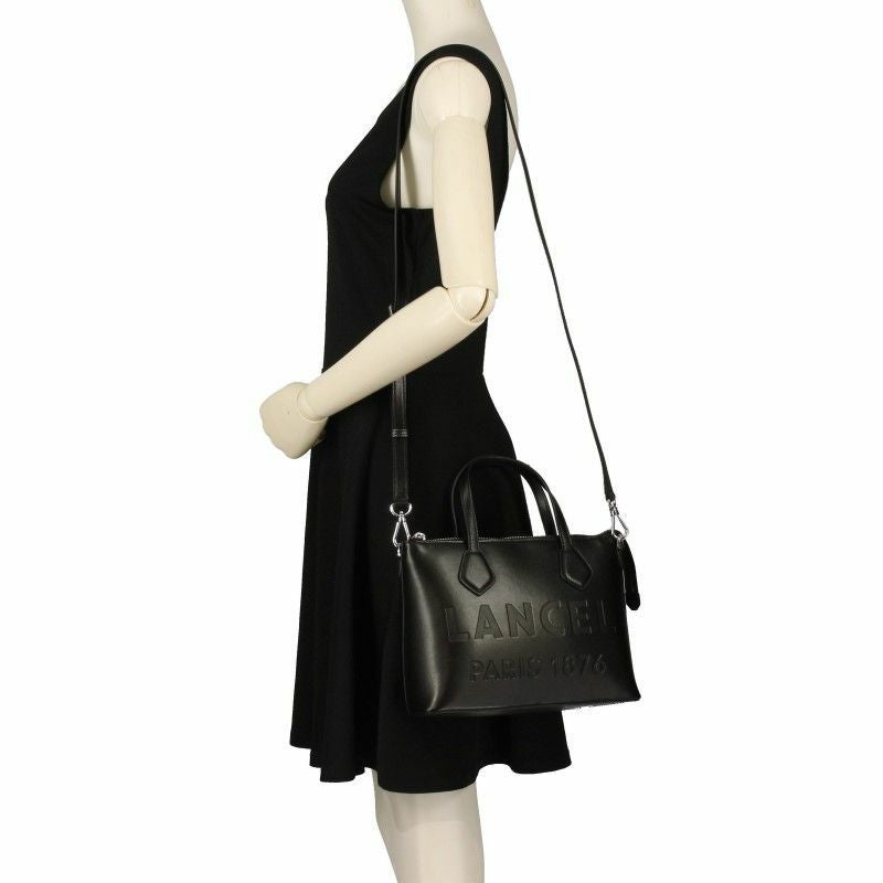 ランセル LANCEL トートバッグ ショルダーバッグ レディース ブラック
