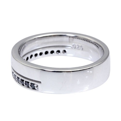LARA Christie ララクリスティー リング 15号 メンズ R3867-B シルバーアクセサリー BLACK Label