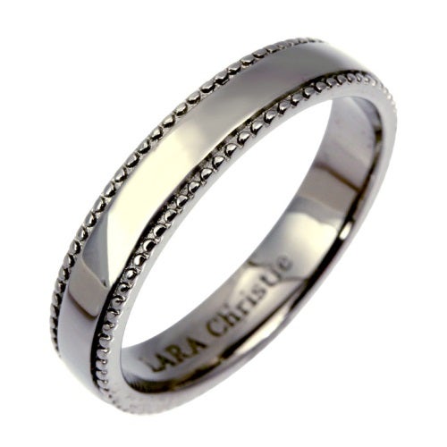 LARA Christie ララクリスティー リング 17号 メンズ R6030-B シルバーアクセサリー BLACK Label