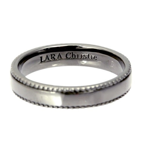 LARA Christie ララクリスティー リング 17号 メンズ R6030-B シルバーアクセサリー BLACK Label