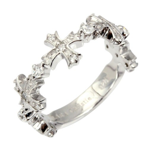 LARA Christie ララクリスティー リング 9号 レディース R5905-W シルバーアクセサリー WHITE Label