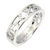LARA Christie ララクリスティー リング 9号 レディース R6028-W シルバーアクセサリー WHITE Label