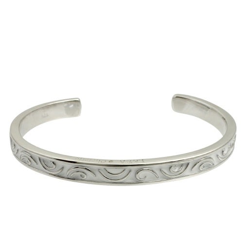 LARA Christie ララクリスティー バングル レディース B3036-W シルバーアクセサリー WHITE Label