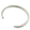 LARA Christie ララクリスティー バングル レディース B3036-W シルバーアクセサリー WHITE Label