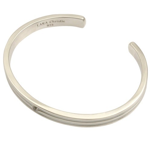 LARA Christie ララクリスティー バングル レディース B3049-W シルバーアクセサリー WHITE Label
