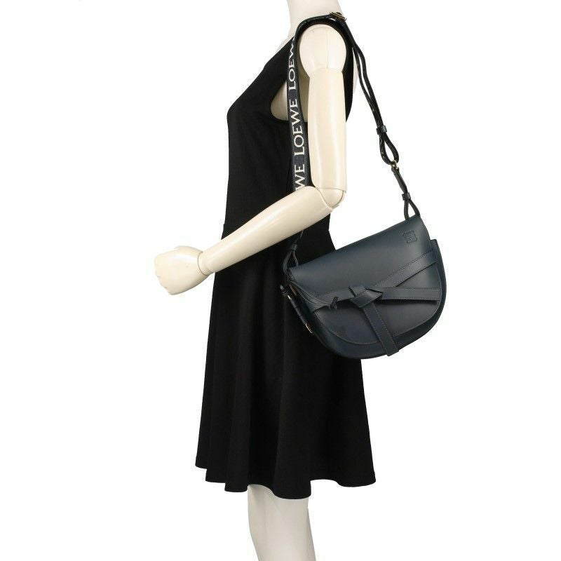 ロエベ LOEWE ショルダーバッグ レディース ゲート ブルー A650T20X40