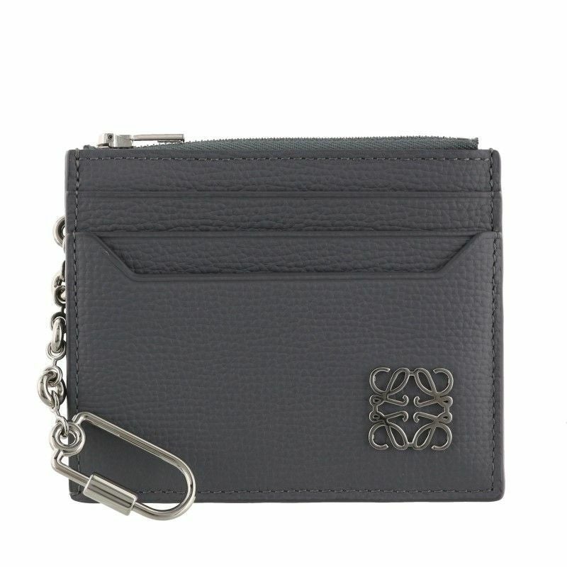 ロエベ LOEWE カードケース レディース アナグラム グレー C821R89X01