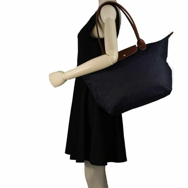 LONGCHAMP ロンシャン トートバッグ ル プリアージュ ネイビー 1899