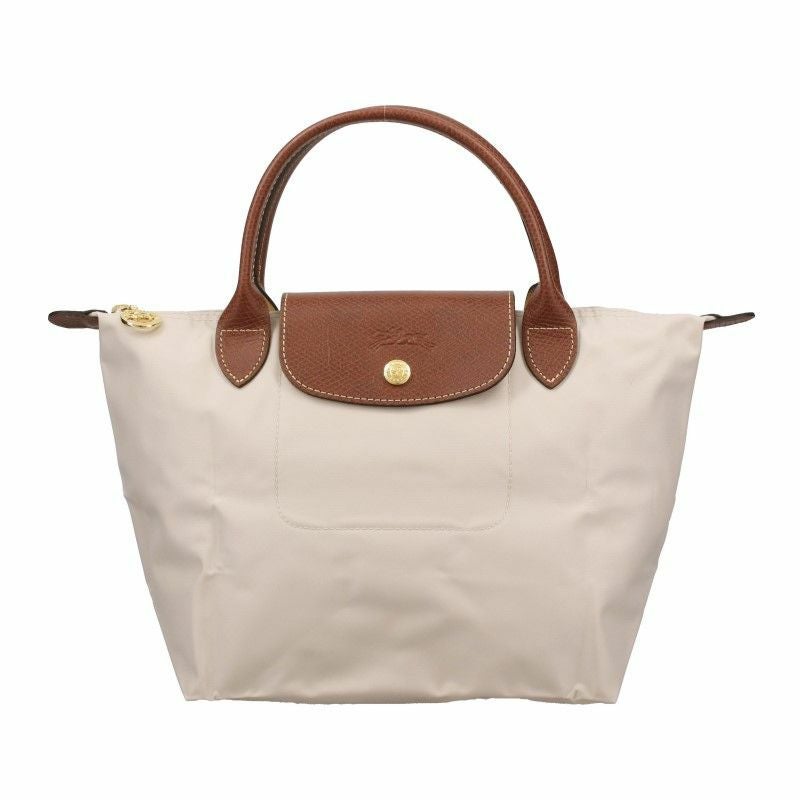 【L／オフホワイト×ブラウン】ロンシャン　ルプリアージュ　トートバッグ ロンシャン LONGCHAMP トートバッグ レディース ル・プリアージュ