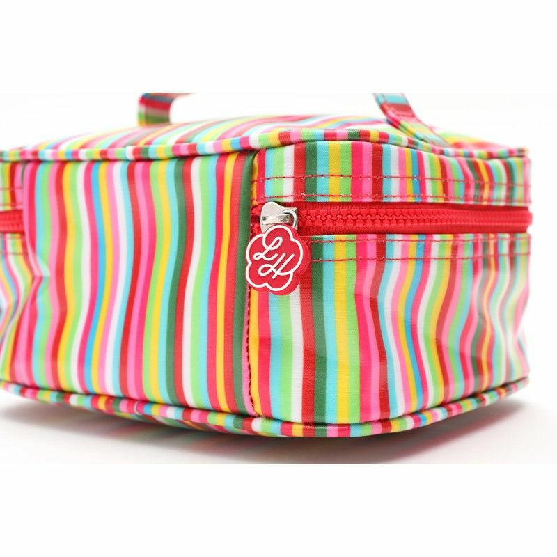 ルーハーヴィ LOU HARVEY ランチバッグ LBC2008 Multi Stripe Bright