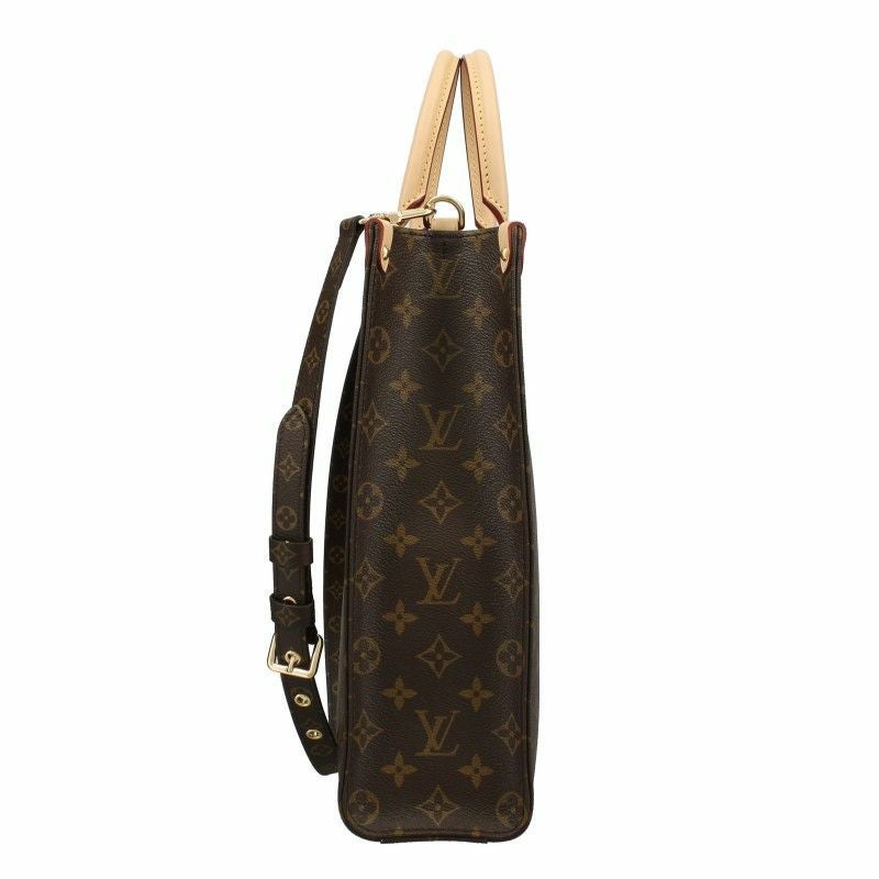 ルイヴィトン LOUIS VUITTON ハンドバッグ モノグラム サックプラ PM