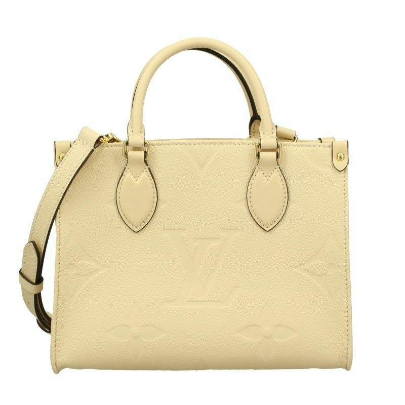 LOUIS VUITTON ルイヴィトン トートバッグ モノグラム アンプラント オンザゴー PM M46569 クレーム
