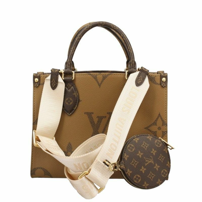LOUIS VUITTON ルイヴィトン トートバッグ モノグラム オンザゴー PM