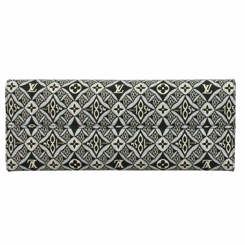 ルイヴィトン LOUIS VUITTON トートバッグ SINCE 1854 オンザゴー GM グレー M57207