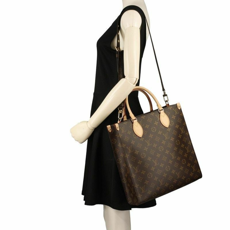 ルイヴィトン LOUIS VUITTON トートバッグ モノグラム サックプラ PM