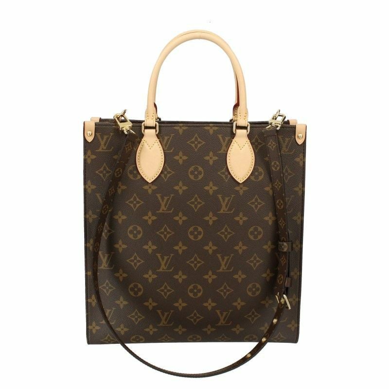 ルイヴィトン LOUIS VUITTON トートバッグ モノグラム サックプラ PM ブラウン M46263