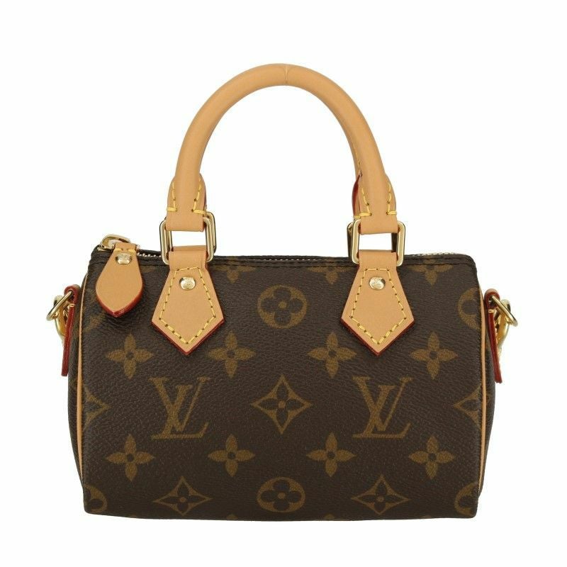 LOUIS VUITTON ルイヴィトン ショルダーバッグ モノグラム ナノ・スピーディ M81085