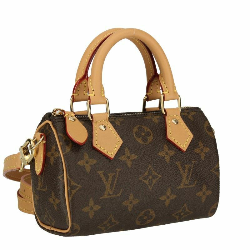 LOUIS VUITTON ルイヴィトン ショルダーバッグ モノグラム ナノ・スピーディ M81085