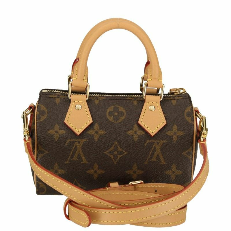 LOUIS VUITTON ルイヴィトン ショルダーバッグ モノグラム ナノ・スピーディ M81085