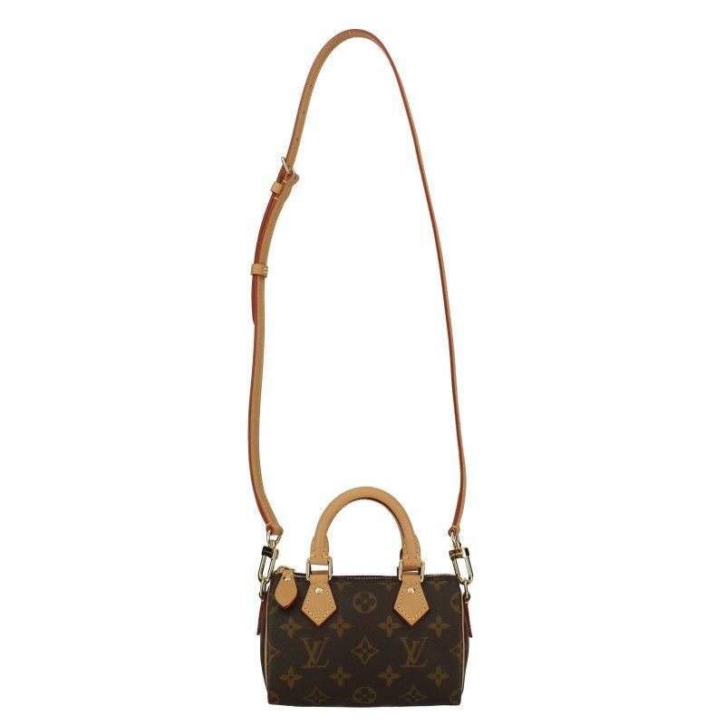 LOUIS VUITTON ルイヴィトン ショルダーバッグ モノグラム ナノ・スピーディ M81085