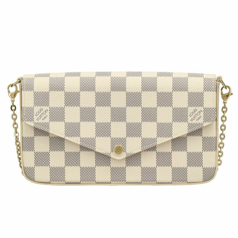 ルイヴィトン LOUIS VUITTON ショルダーバッグ ダミエ・アズール