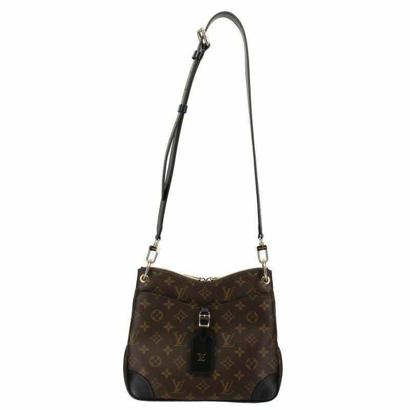 ルイヴィトン LOUIS VUITTON ショルダーバッグ モノグラム オデオン NM PM ノワール M45353