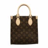 ルイヴィトン LOUIS VUITTON ショルダーバッグ モノグラム サックプラ BB ブラウン M46265
