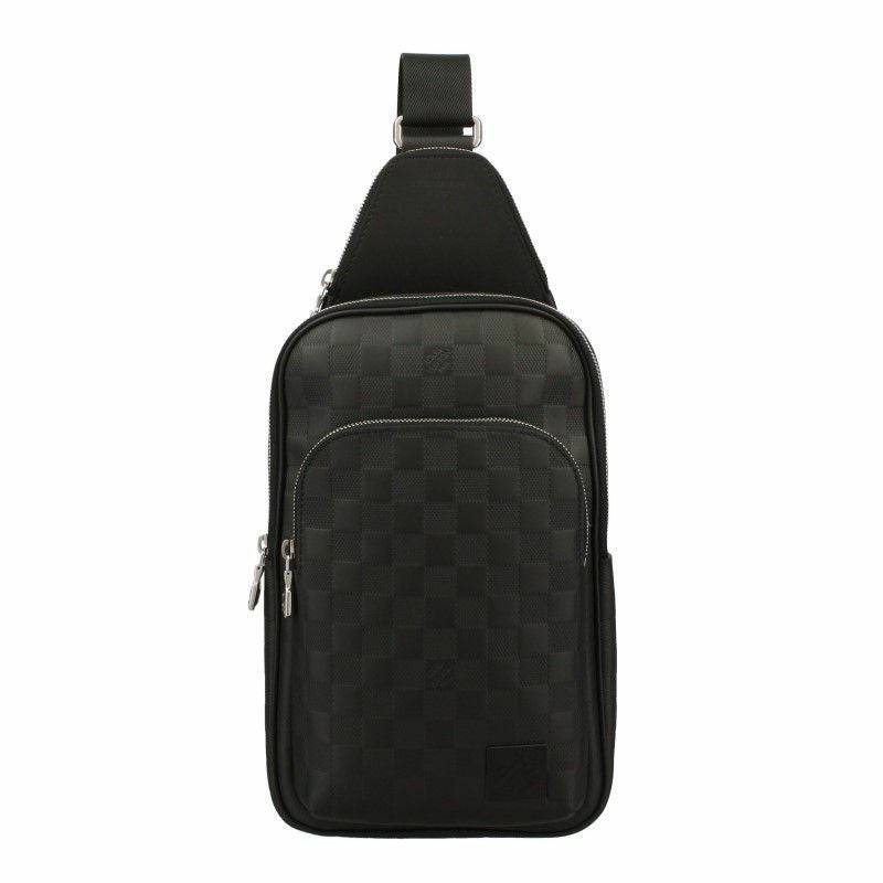 LOUIS VUITTON ルイヴィトン ボディバッグ ダミエ アヴェニュー・スリングバッグ ブラック N45303