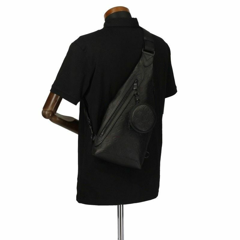 ルイヴィトン LOUIS VUITTON ボディバッグ メンズ デュオ・スリングバッグ ブラック M21890