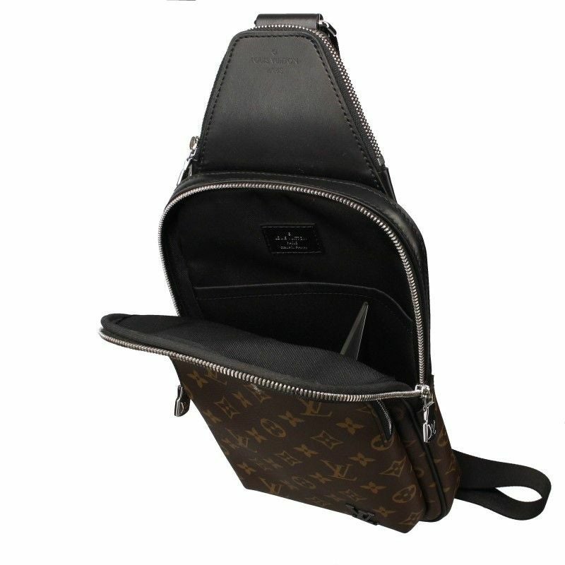 LOUIS VUITTON ボディバッグ ブラック ルイヴィトン LOUIS VUITTON ボディバッグ モノグラム アヴェニュー
