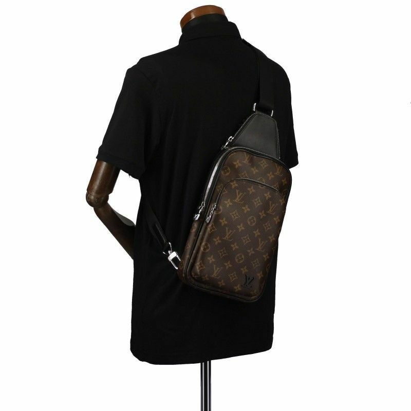 LOUIS VUITTON ボディバッグ ブラック ルイヴィトン LOUIS VUITTON ボディバッグ モノグラム アヴェニュー