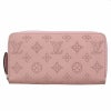 ルイヴィトン LOUIS VUITTON 財布 M61868 マヒナ ジッピー・ウォレット
