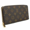 ルイヴィトン LOUIS VUITTON 長財布 M41895 モノグラム フューシャ ジッピー・ウォレット