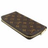 ルイヴィトン LOUIS VUITTON 長財布 M41895 モノグラム フューシャ ジッピー・ウォレット