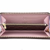 ルイヴィトン LOUIS VUITTON 長財布 ダミエ ポルトフォイユ・クレマンス ローズ・バレリーヌ N41626