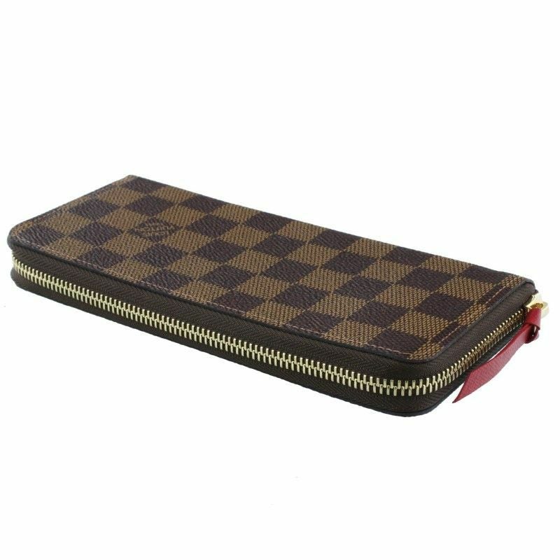 ルイヴィトン LOUIS VUITTON 長財布 ダミエ・エベヌ ポルトフォイユ・クレマンス スリーズ N60534