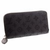 ルイヴィトン LOUIS VUITTON 長財布 マヒナ ジッピー・ウォレット ノワール M61867