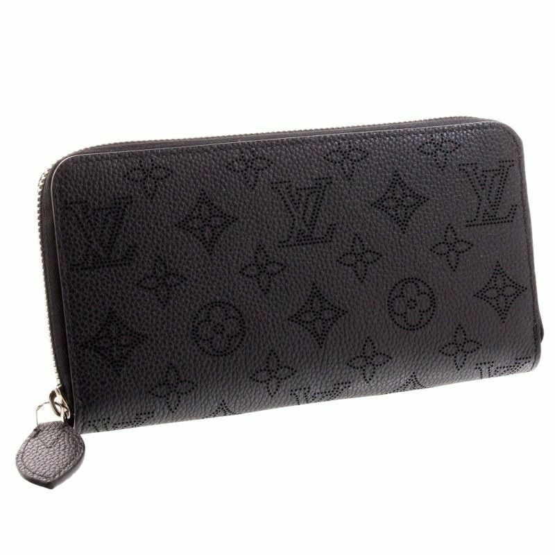 ルイヴィトン LOUIS VUITTON 長財布 マヒナ ジッピー・ウォレット ノワール M61867