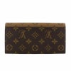 ルイヴィトン LOUIS VUITTON 長財布 モノグラム ポルトフォイユ・エミリー ブラウン M82157