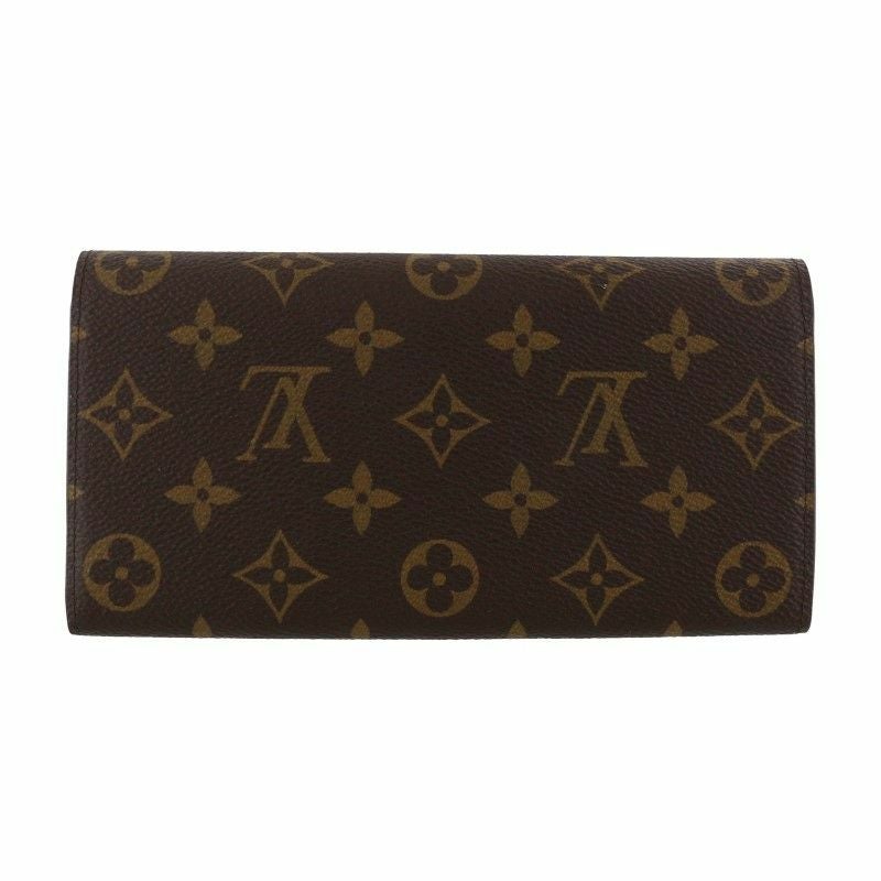 ルイヴィトン LOUIS VUITTON 長財布 モノグラム ポルトフォイユ・エミリー ローズバレリーヌ M61289