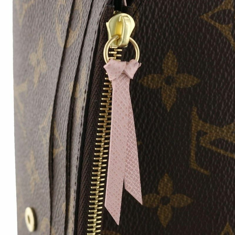 ルイヴィトン LOUIS VUITTON 長財布 モノグラム ポルトフォイユ・エミリー ローズバレリーヌ M61289