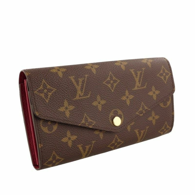 ルイヴィトン 長財布 ポルトフォイユ サラ モノグラム 財布 レザー ルイヴィトン LOUIS VUITTON 長財布 レディース ポルトフォイユ・サラ