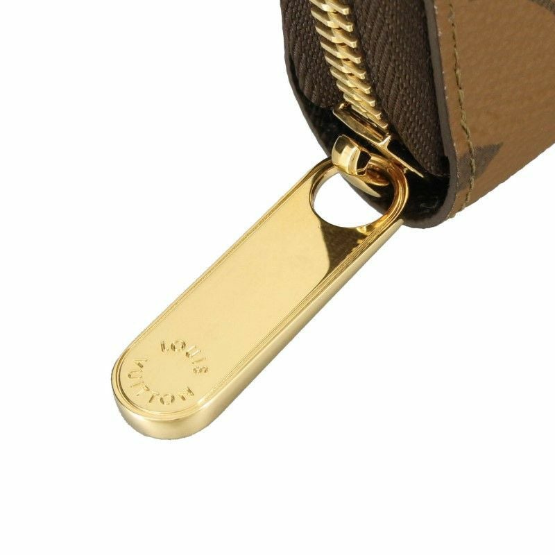 ルイヴィトン 長財布 モノグラム ジッピー・ウォレット ブラウン